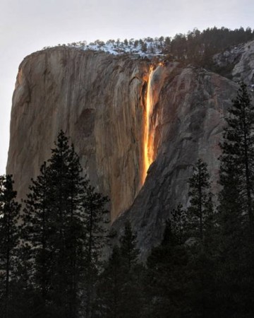 Fire Waterfall