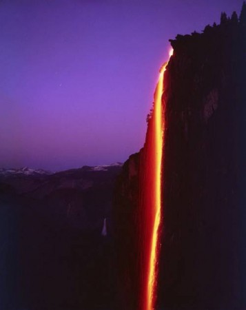 Fire Waterfall