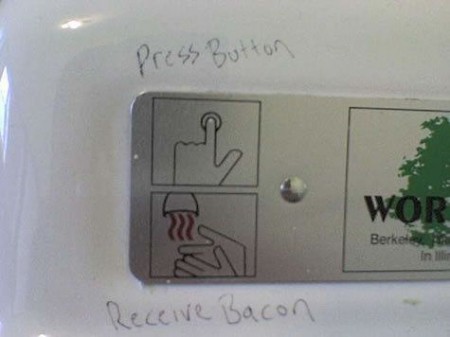 Push Button Get Bacon