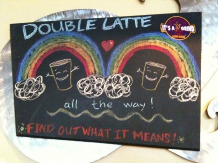 Double Rainbow Latte