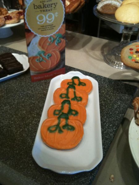 Naughty Pumpkin Cookies