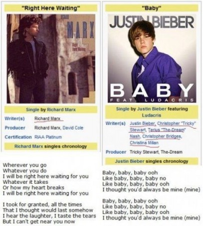 Justin Bieber vs Richard Marx