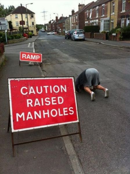 Raised Manholes