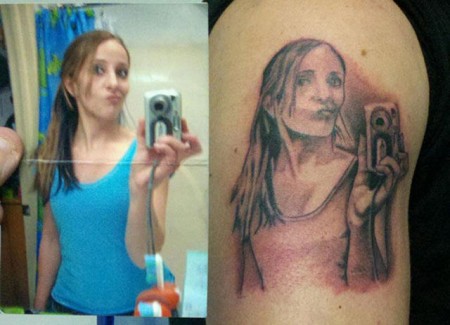 Selfie Tattoo Fail
