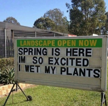 I Wet my Plants